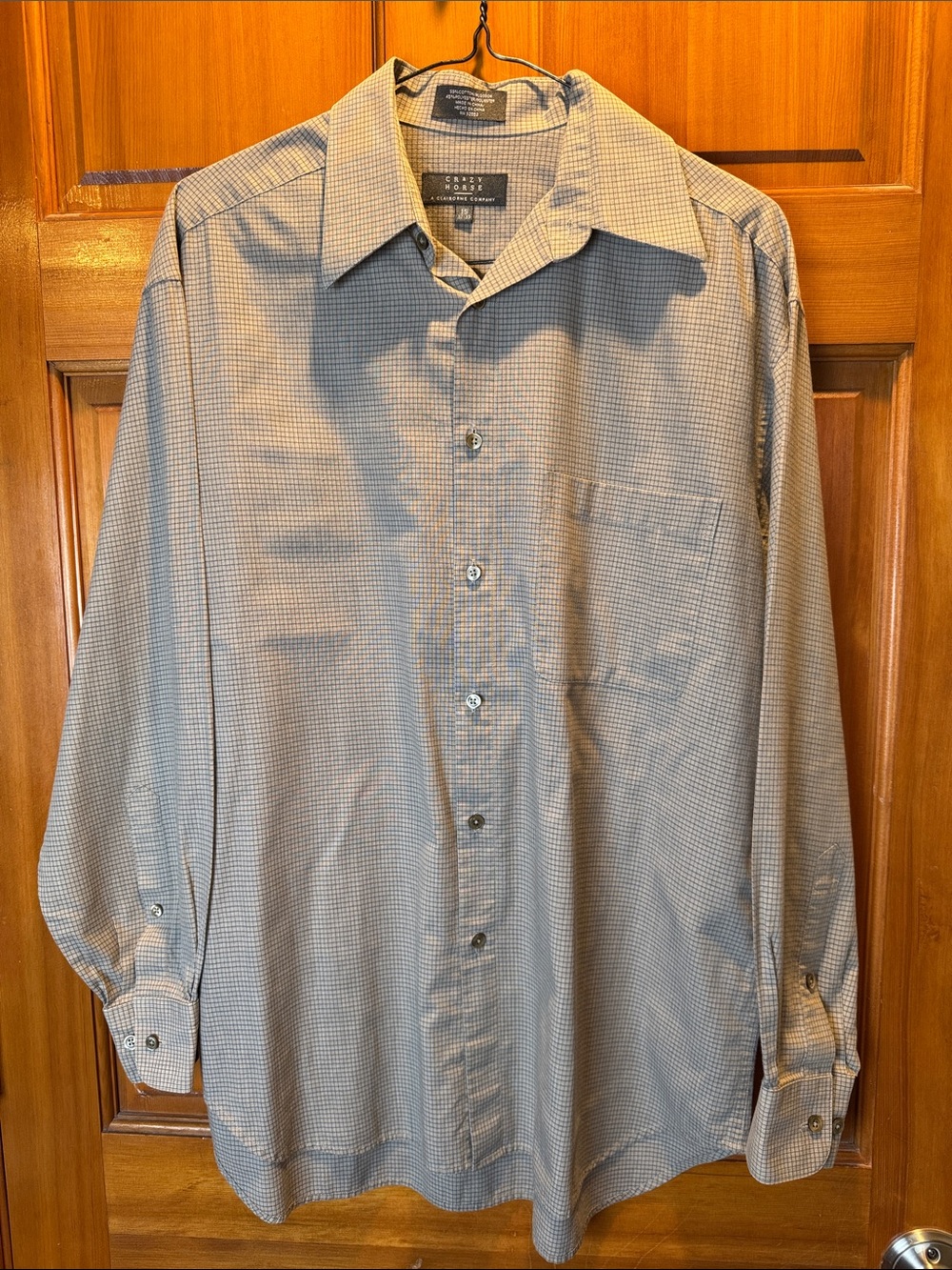 Crazy Horse A Claiborne Company Men's Long-Sleeve Dress Shirt Size 15 22-33